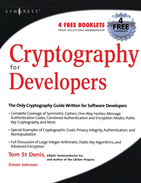 Cryptography for Developers, PDF eBook