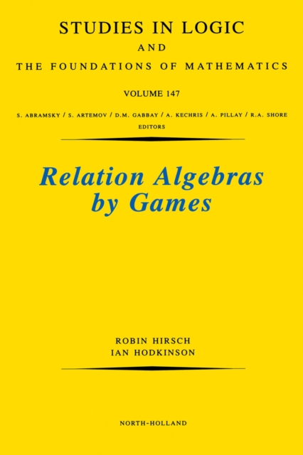 Relation Algebras by Games, PDF eBook