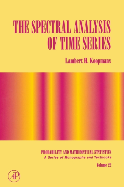 The Spectral Analysis of Time Series, PDF eBook