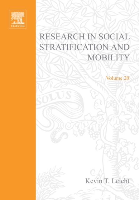 Research in Social Stratification and Mobility, PDF eBook