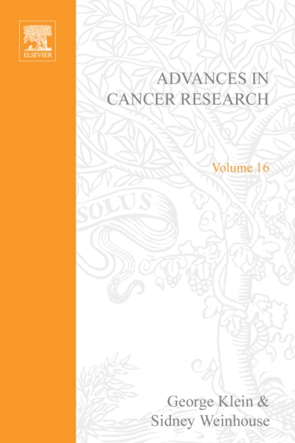 Advances in Cancer Research : Advances in Cancer Research, PDF eBook