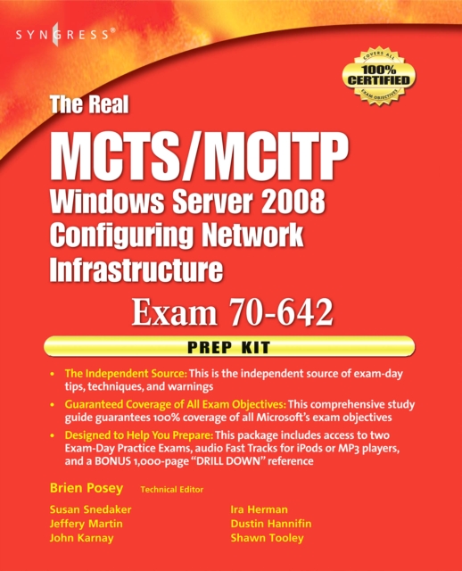 The Real MCTS/MCITP Exam 70-642 Prep Kit : Independent and Complete Self-Paced Solutions, PDF eBook