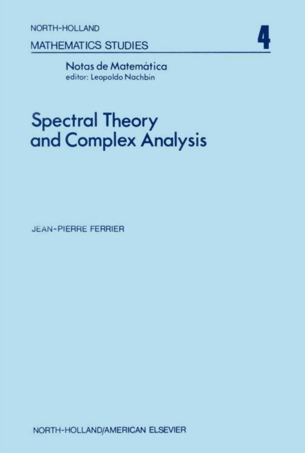 Spectral Theory and Complex Analysis, PDF eBook
