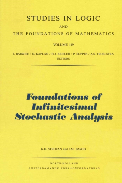 Foundations of Infinitesimal Stochastic Analysis, PDF eBook