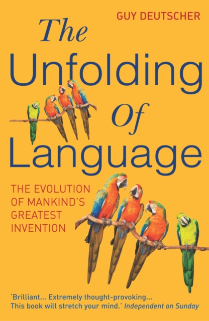 The Unfolding Of Language, Paperback / softback Book