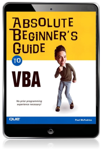 Absolute Beginner's Guide to VBA, EPUB eBook