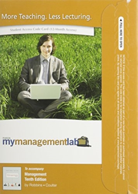 MyManagementLab with Pearson EText - Access Card - for Management, Online resource Book