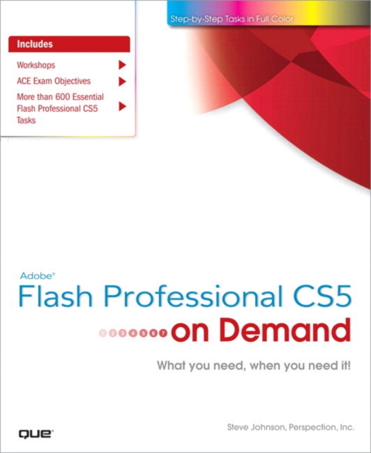 Adobe Flash Professional CS5 on Demand, EPUB eBook