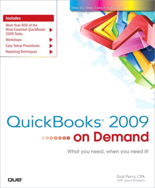 QuickBooks 2009 on Demand, EPUB eBook
