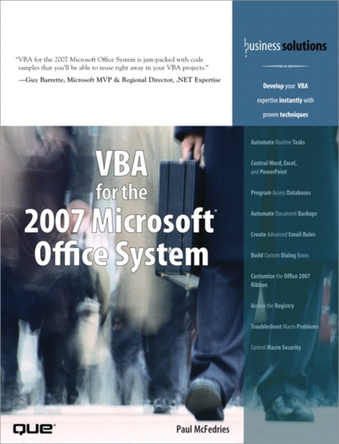VBA for the 2007 Microsoft Office System, EPUB eBook