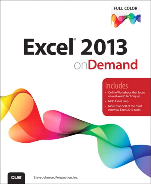 Excel 2013 On Demand, EPUB eBook