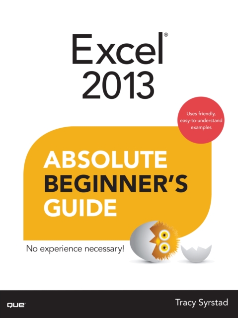 Excel 2013 Absolute Beginner's Guide, EPUB eBook