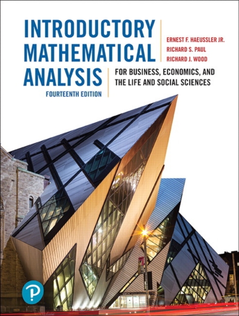 Introductory Mathematical Analysis for Business, Economics, and the Life and Social Sciences, Hardback Book