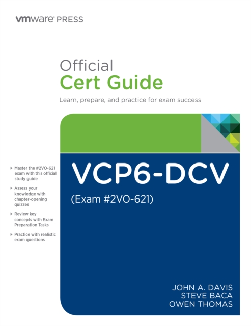 VCP6-DCV Official Cert Guide (Exam #2V0-621), EPUB eBook