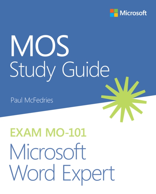 MOS Study Guide for Microsoft Word Expert Exam MO-101, EPUB eBook