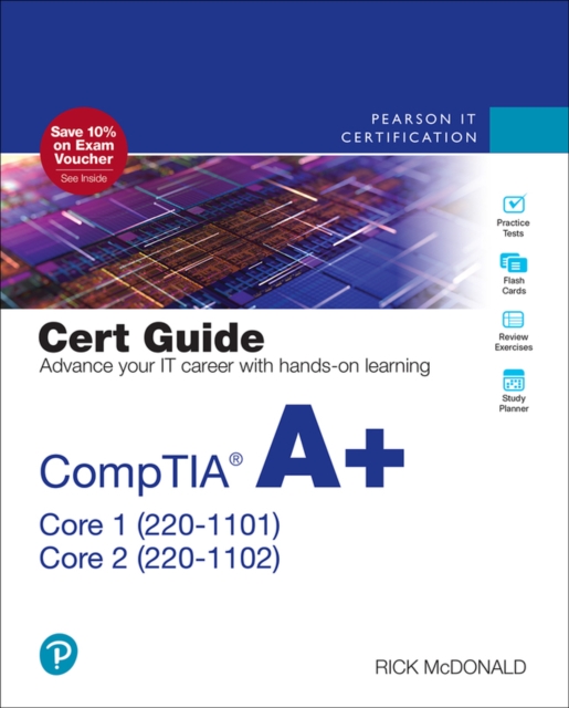 CompTIA A+ Core 1 (220-1101) and Core 2 (220-1102) Pearson uCertify Course Access Code Card, EPUB eBook