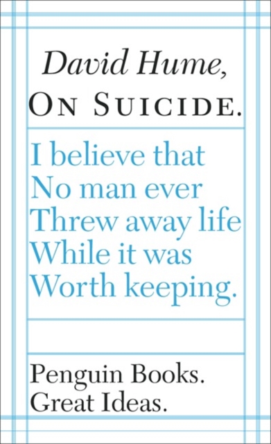 On Suicide, Paperback / softback Book