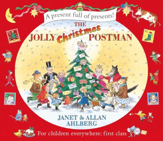 The Jolly Christmas Postman, Hardback Book
