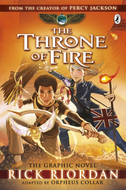 The Throne of Fire: The Graphic Novel (The Kane Chronicles Book 2), EPUB eBook