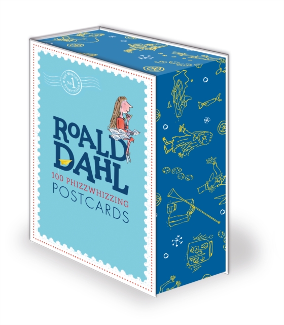 Roald Dahl 100 Phizz-Whizzing Postcards, Hardback Book