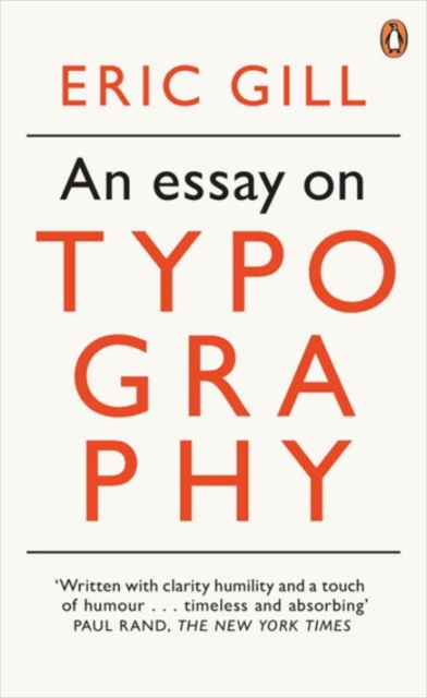 An Essay on Typography, Paperback / softback Book