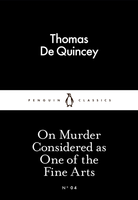 On Murder Considered as One of the Fine Arts, EPUB eBook