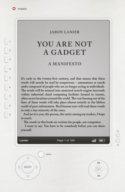 You Are Not A Gadget : A Manifesto, EPUB eBook