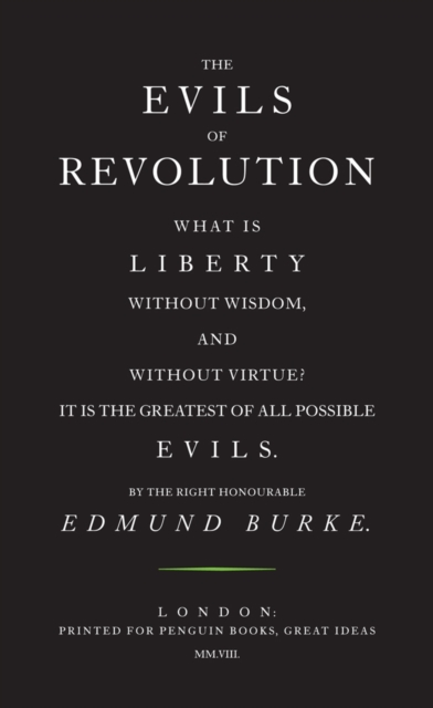 The Evils of Revolution, EPUB eBook