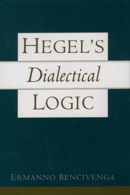 Hegel's Dialectical Logic, EPUB eBook