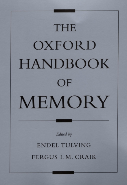 The Oxford Handbook of Memory, EPUB eBook