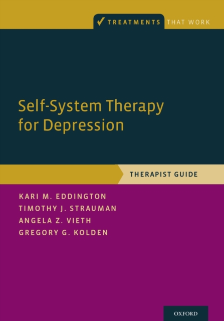 Self-System Therapy for Depression : Therapist Guide, EPUB eBook