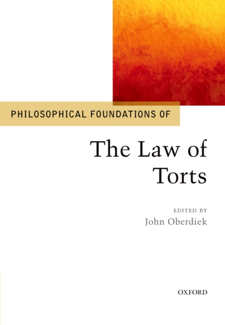 Philosophical Foundations of the Law of Torts, EPUB eBook