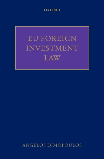 EU Foreign Investment Law, EPUB eBook