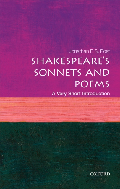 Shakespeare's Sonnets and Poems: A Very Short Introduction, EPUB eBook