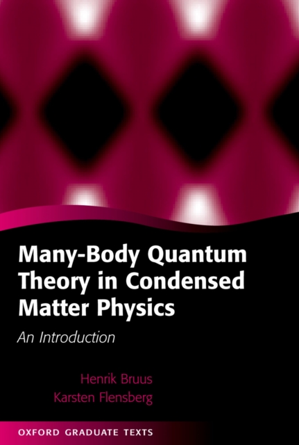 Many-Body Quantum Theory in Condensed Matter Physics : An Introduction, PDF eBook