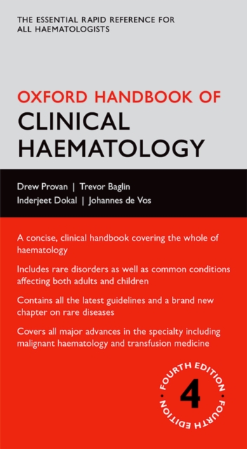 Oxford Handbook of Clinical Haematology, PDF eBook