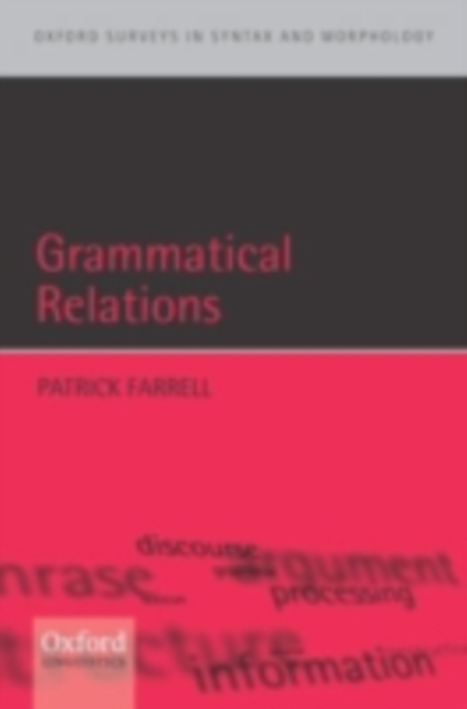 Grammatical Relations, PDF eBook