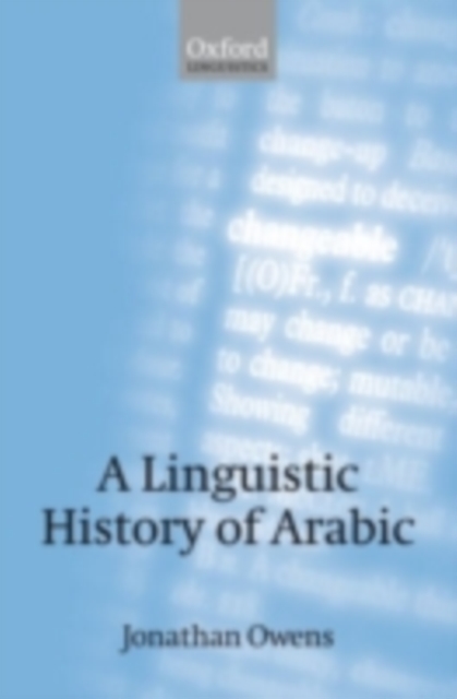 A Linguistic History of Arabic, PDF eBook