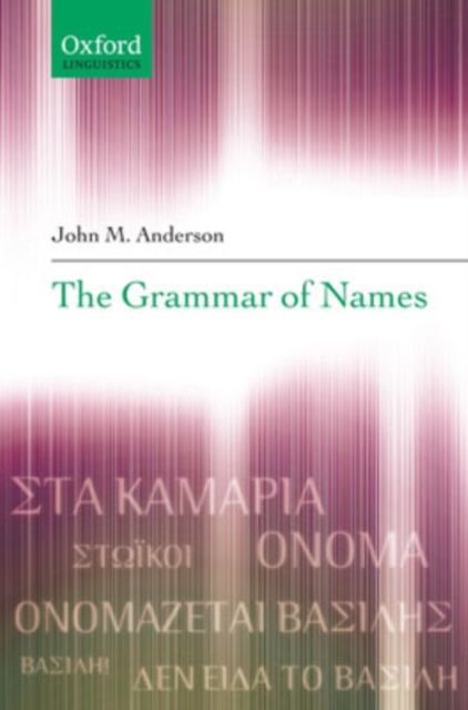 The Grammar of Names, PDF eBook