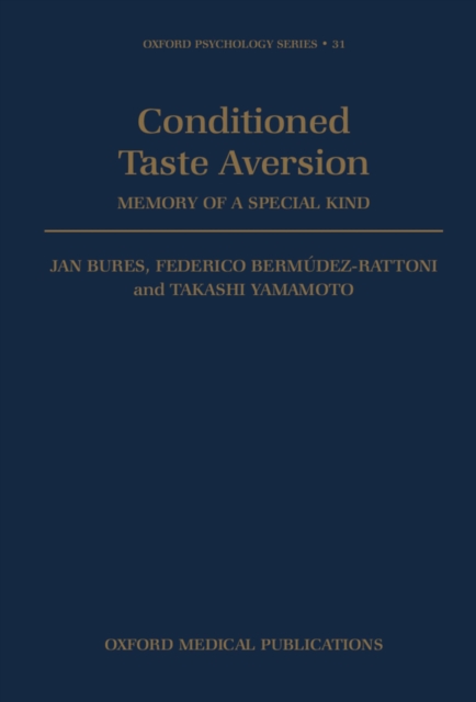 Conditioned Taste Aversion : Memory of a Special Kind, PDF eBook