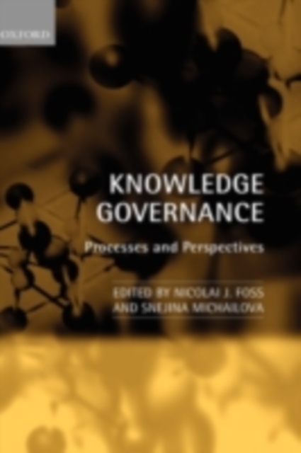 Knowledge Governance : Processes and Perspectives, PDF eBook