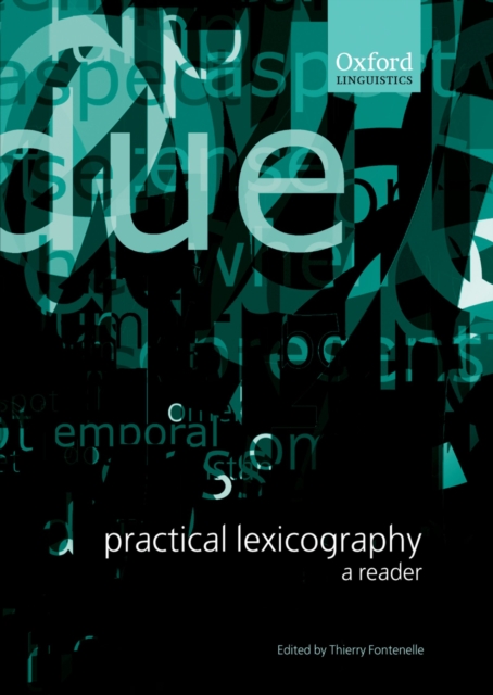 Practical Lexicography : A Reader, PDF eBook