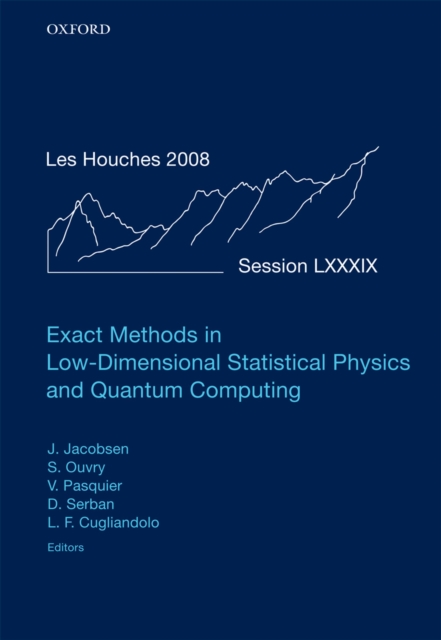 Exact Methods in Low-dimensional Statistical Physics and Quantum Computing : Lecture Notes of the Les Houches Summer School: Volume 89, July 2008, PDF eBook