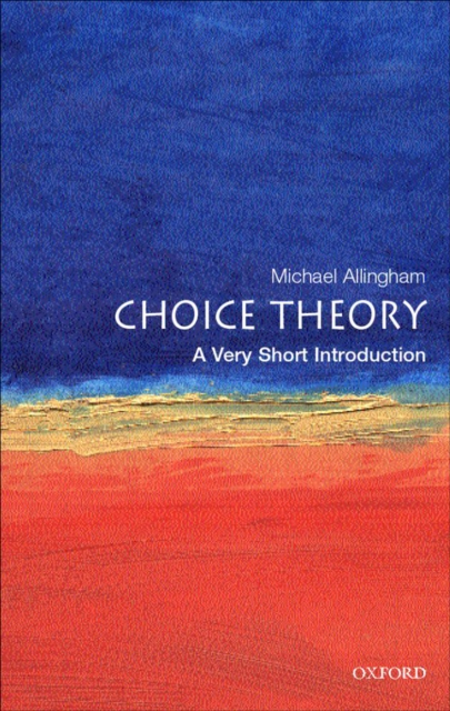 Choice Theory: A Very Short Introduction, EPUB eBook