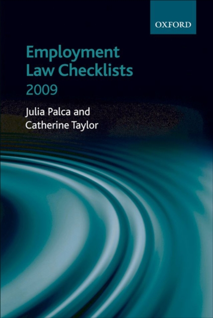 Employment Law Checklists 2009, EPUB eBook