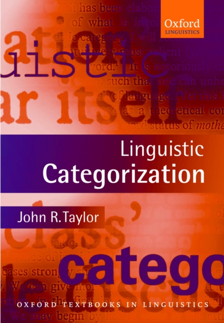 Linguistic Categorization, PDF eBook