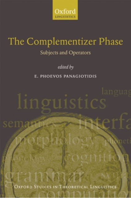 The Complementizer Phase : Subjects and Operators, PDF eBook