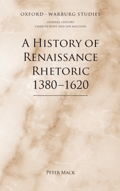 A History of Renaissance Rhetoric 1380-1620, PDF eBook