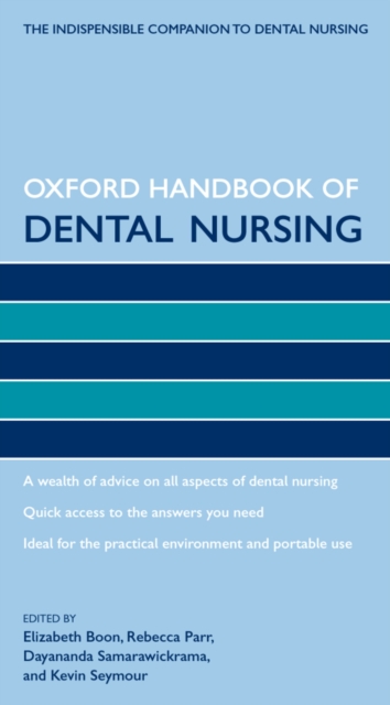 Oxford Handbook of Dental Nursing, PDF eBook