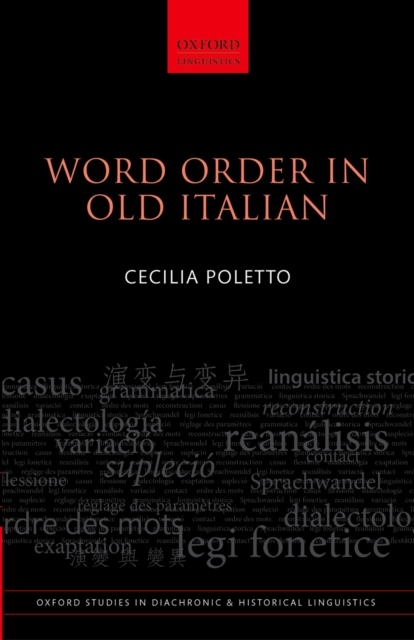 Word Order in Old Italian, PDF eBook